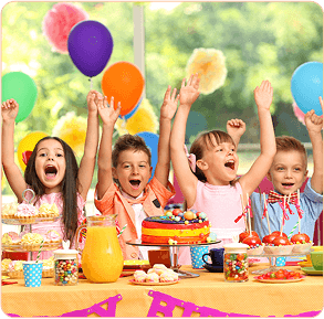 Kids celebrating party